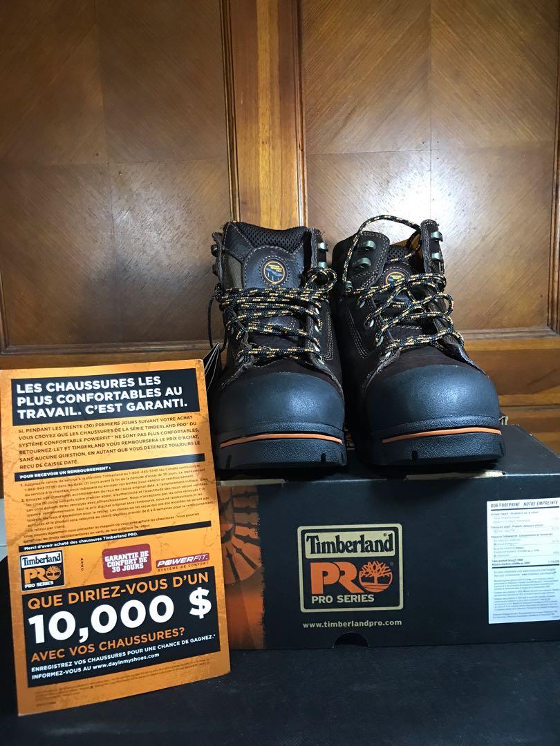 Sepatu safety top timberland