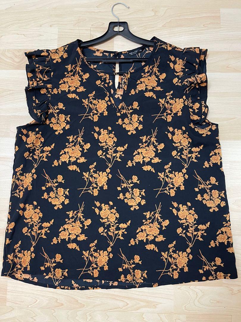 SHEIN PLUS SIZE BLOUSE, Women's Fashion, Tops, Blouses on Carousell