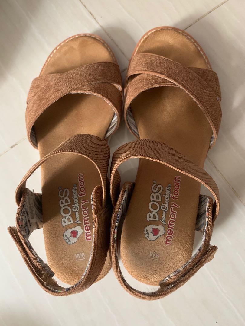Skechers tan sandals sales