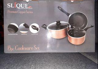Slique 5 pc cookware set