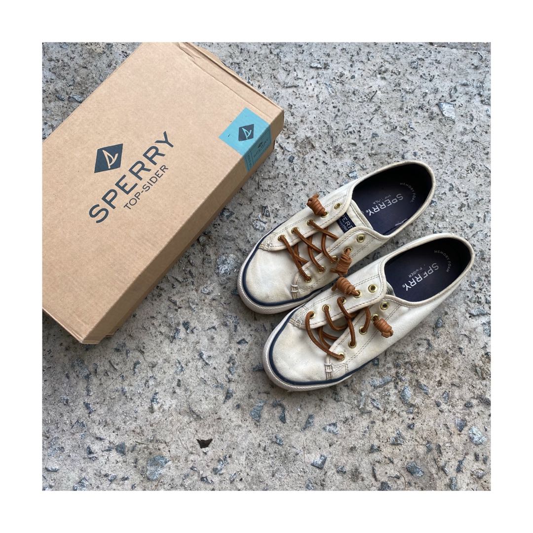 Sperry seacoast ivory sale