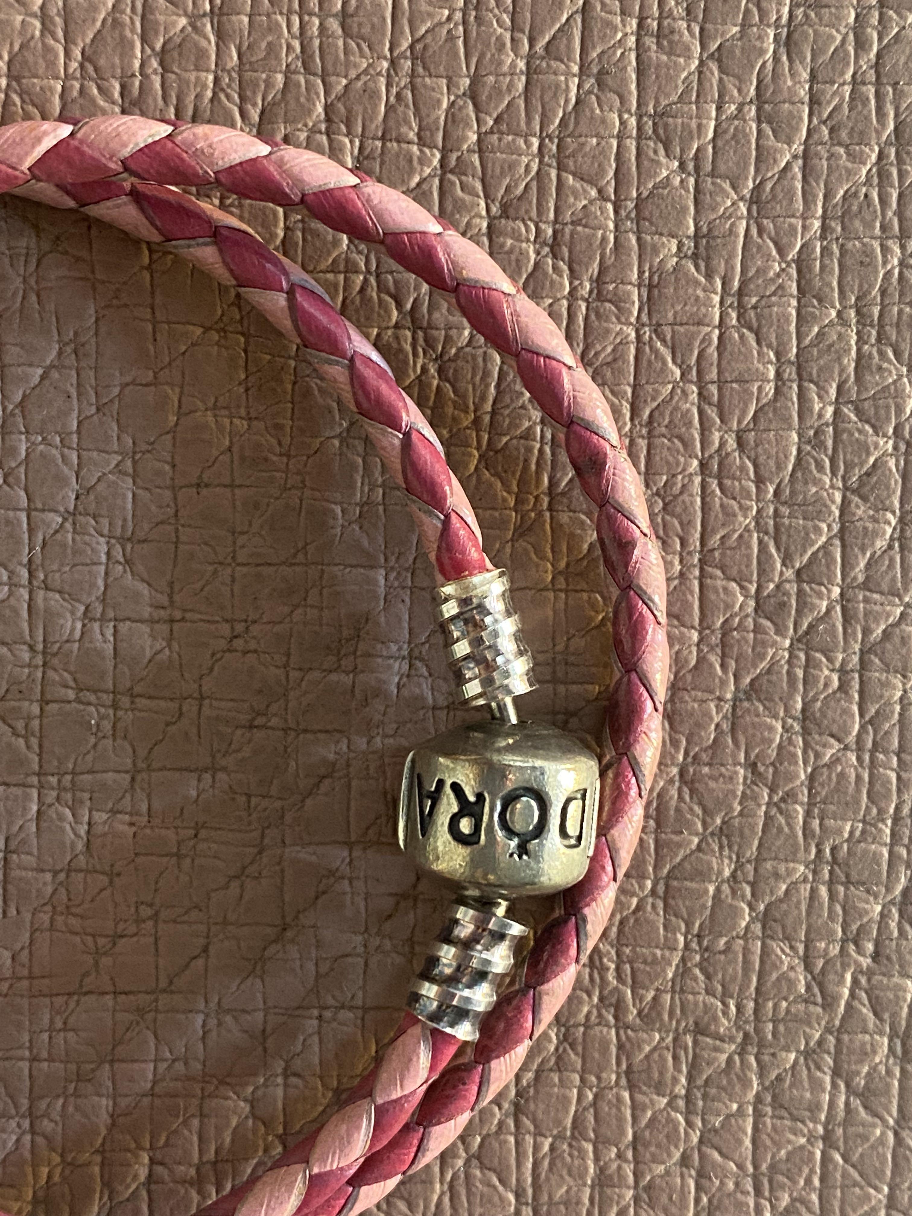 Sterling Silver Leather Bracelet (Category: Bracelets) located in Malolos. Submitted by keepitluxe (Listing ID 1104433548, Image 3). Description: .