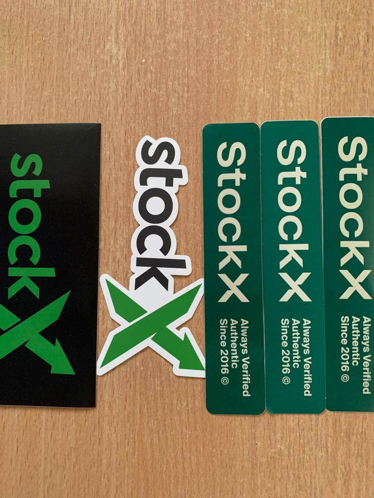 STOCKX tag, Card, Sticker, bundle