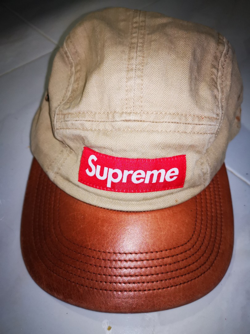 brown supreme hat