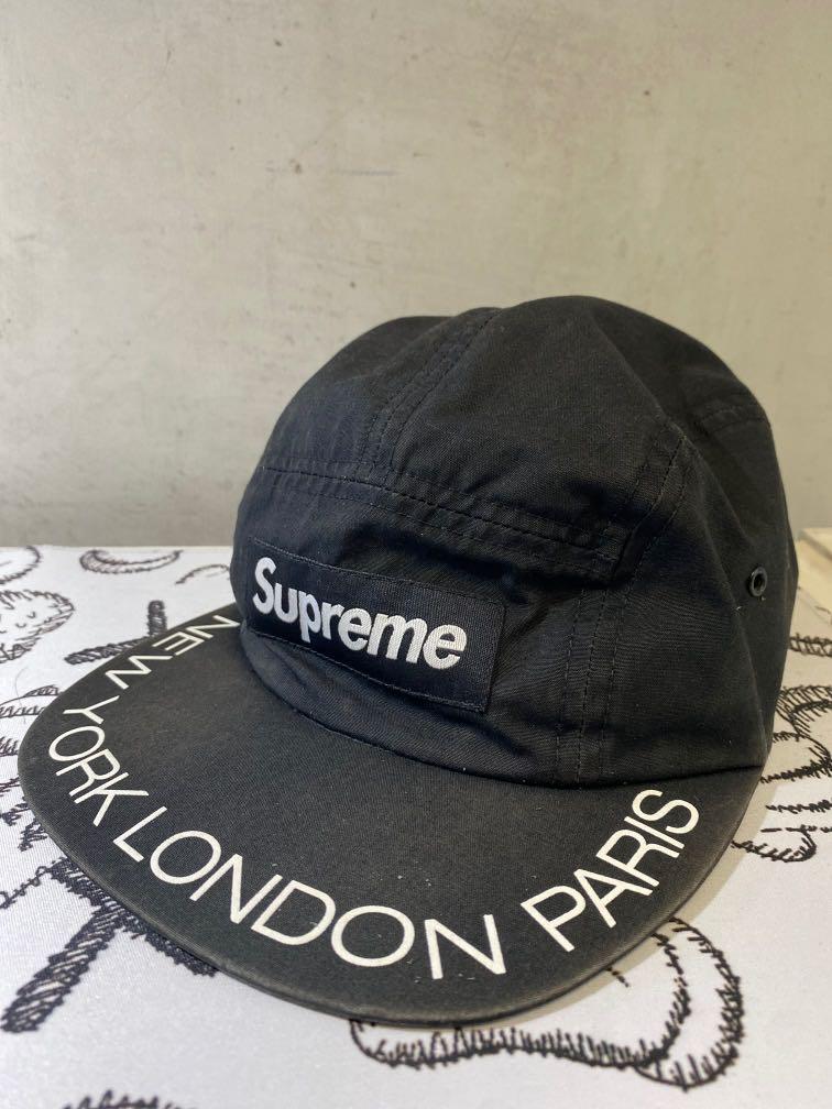 supreme visor print camp cap