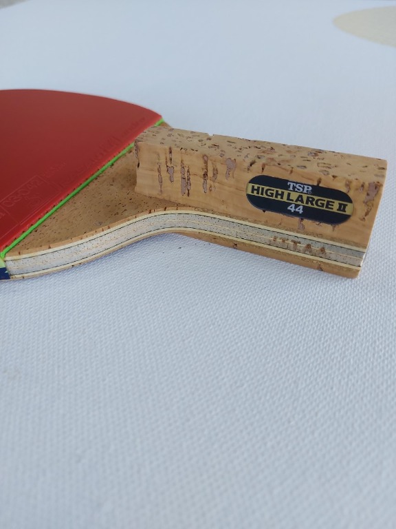 Table Tennis Japanese Penhold TSP Blade + Rasanter R50 + Case + Side