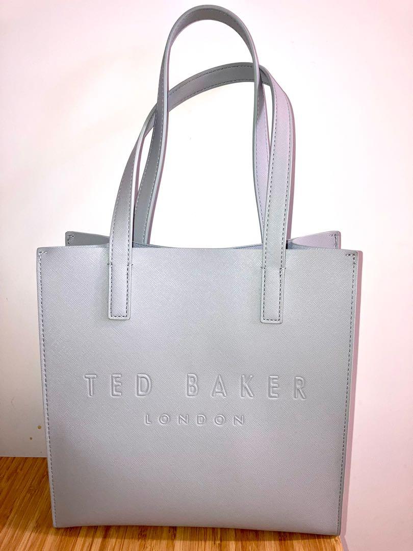 Ted baker icon leather tote bag sales