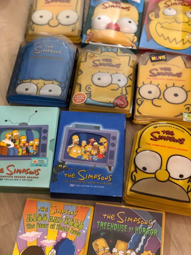 The Simpsons dvd box set, Hobbies & Toys, Music & Media, CDs & DVDs on ...