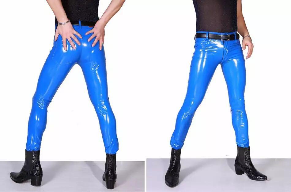 Hot men store in leather pants