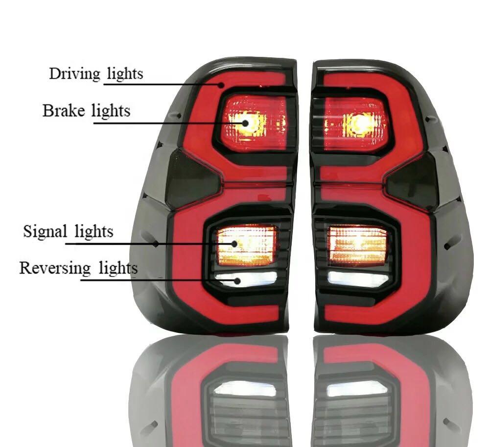 Toyota Hilux Tail light 2015 up to 2021 conquest and hilux fender, Car