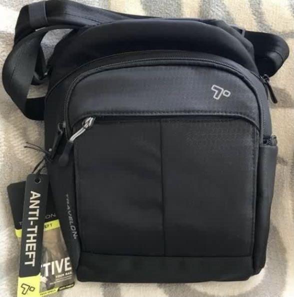 Travelon anti theft sling bag Men s Fashion Bags Sling Bags on