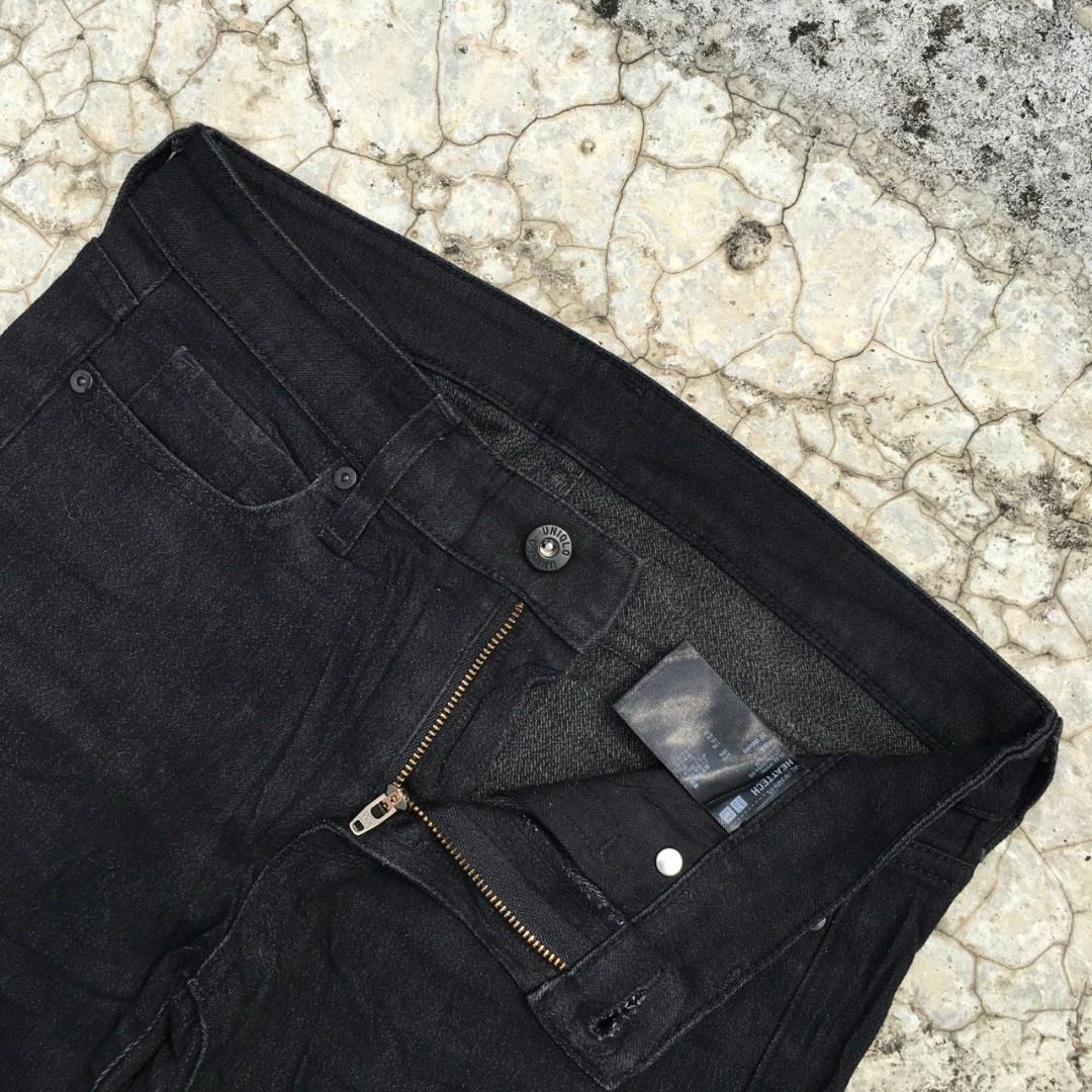 Uniqlo Jeans Heattech, Fesyen Pria 