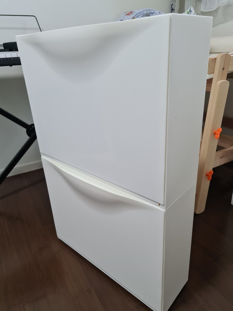 [Used] IKEA Trone Shoe Storage (set of 2), Furniture & Home Living ...