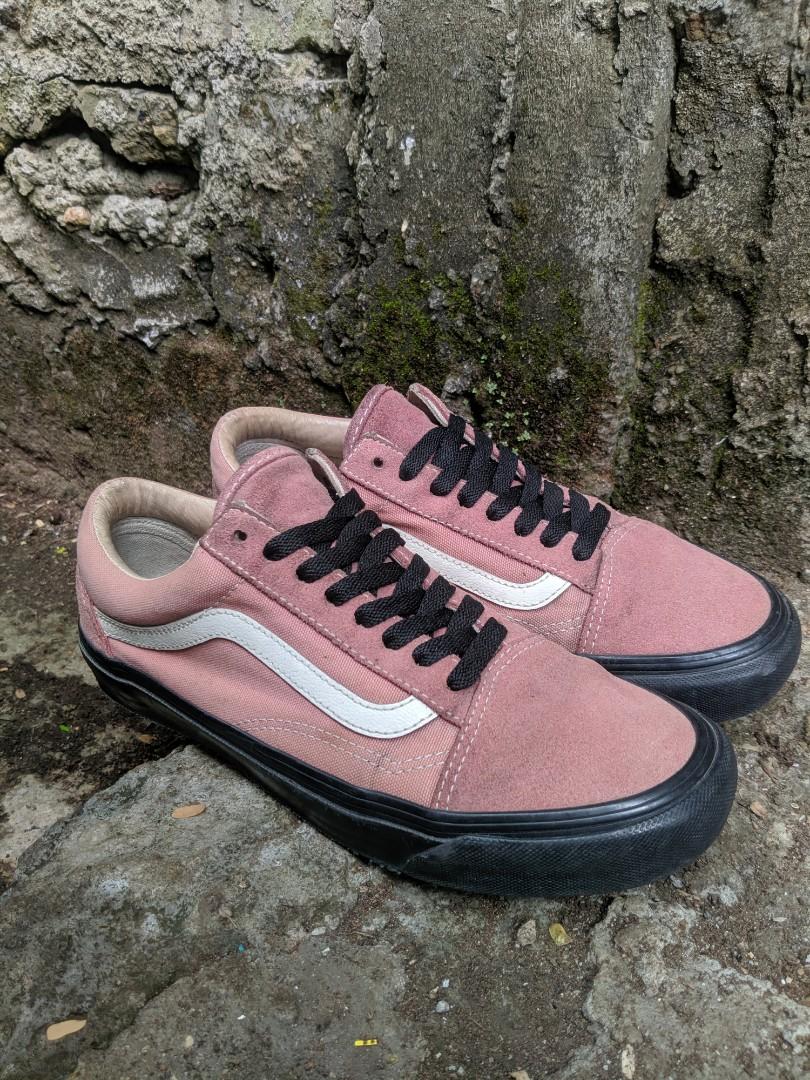 Vans old skool ash rose top