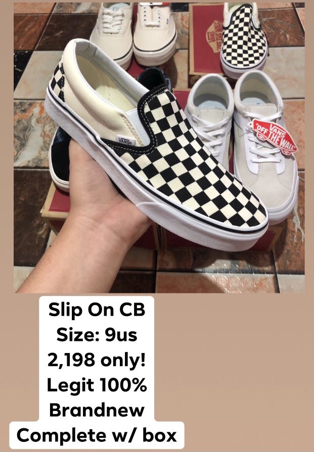 Vans Slip On CB Men s Fashion Footwear Sneakers on Carousell