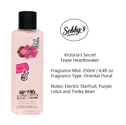 Victoria s Secret Tease Heartbreaker Fragrance Mist 8.4 FL Oz 250 ml