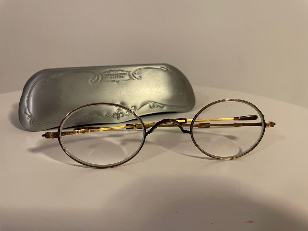 Vintage Oliver Peoples OP-75 eyeglasses 一山, 男裝, 手錶及配件, 眼鏡- Carousell