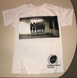 Virgil abloh x mca figures of speech pyrex caravaggio tee white sales