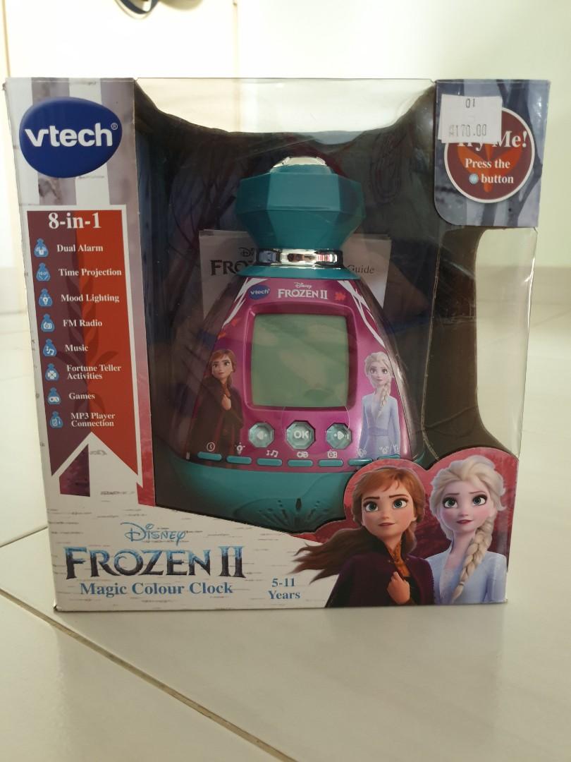 Vtech Disney Frozen 2 Magic Colour Show Clock Radio