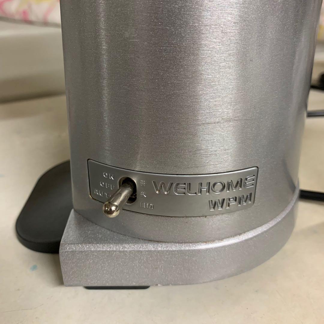 WELHOME ZD16 conical burr coffee grinder, 家庭電器, 廚房電器, 咖啡機及咖啡壺 Carousell