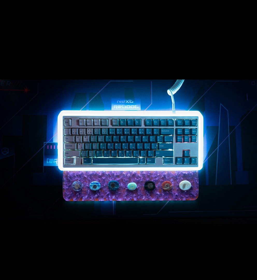 TX EO-87 custom keyboard - Unbuilt frosted, Computers & Tech