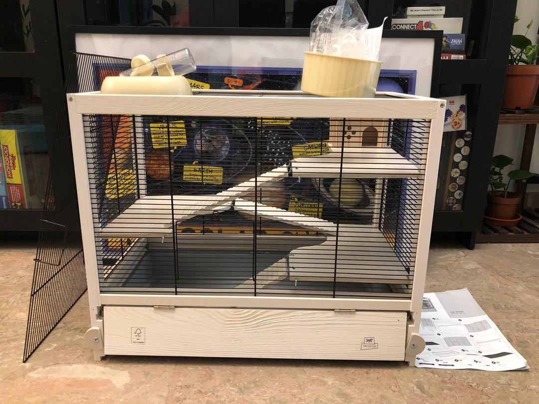 Ferplast hamsterville cage clearance