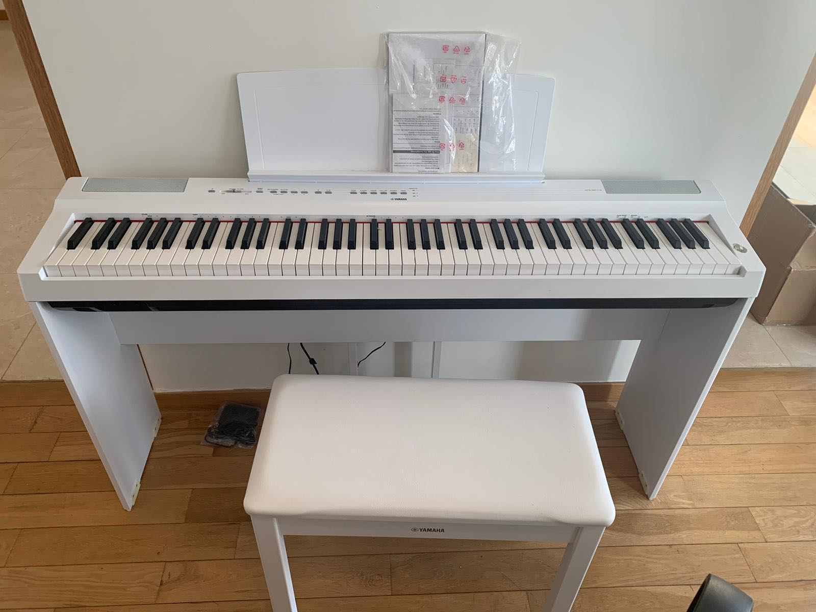 Yamaha digital piano p-125, Hobbies & Toys, Music & Media, Musical