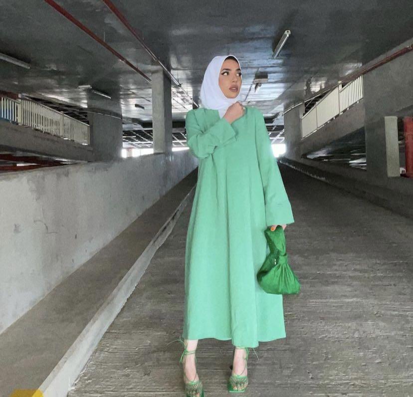 Zara dress with voluminous sales sleeves