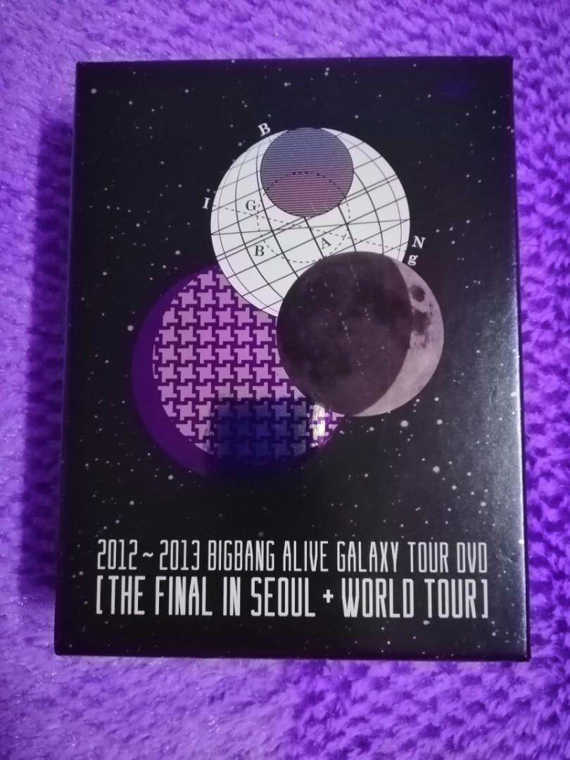 2012-2013 BIGBANG ALIVE GALAXY TOUR DVD （THE FINAL IN SEOUL ＋
