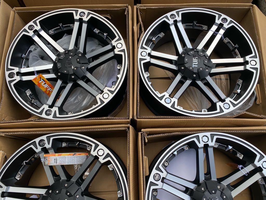 20 TUFF T01 Magwheels 6Holes pcd 114 139 fit Navara or terra Orig