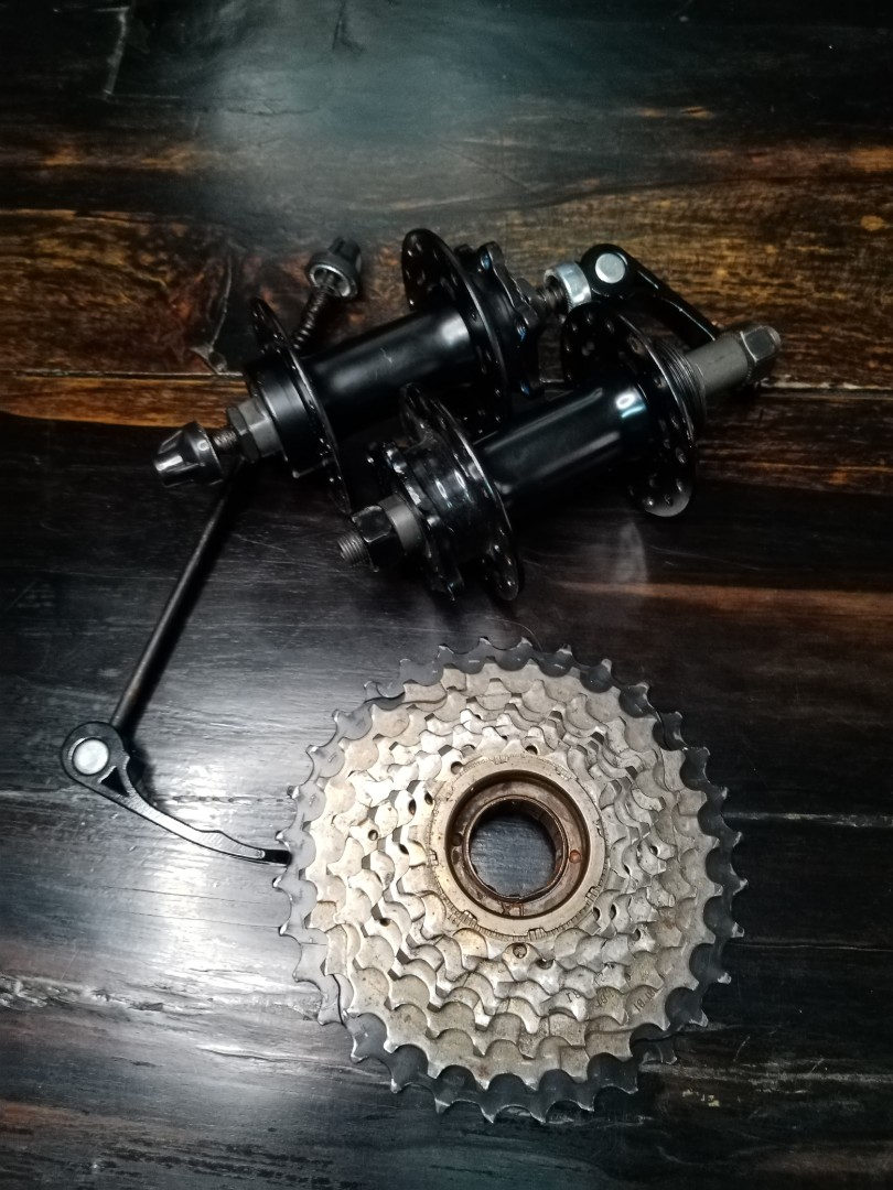 shimano thread type hubs