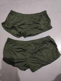 男裝全新軍綠色三分運動短褲64241613709314110