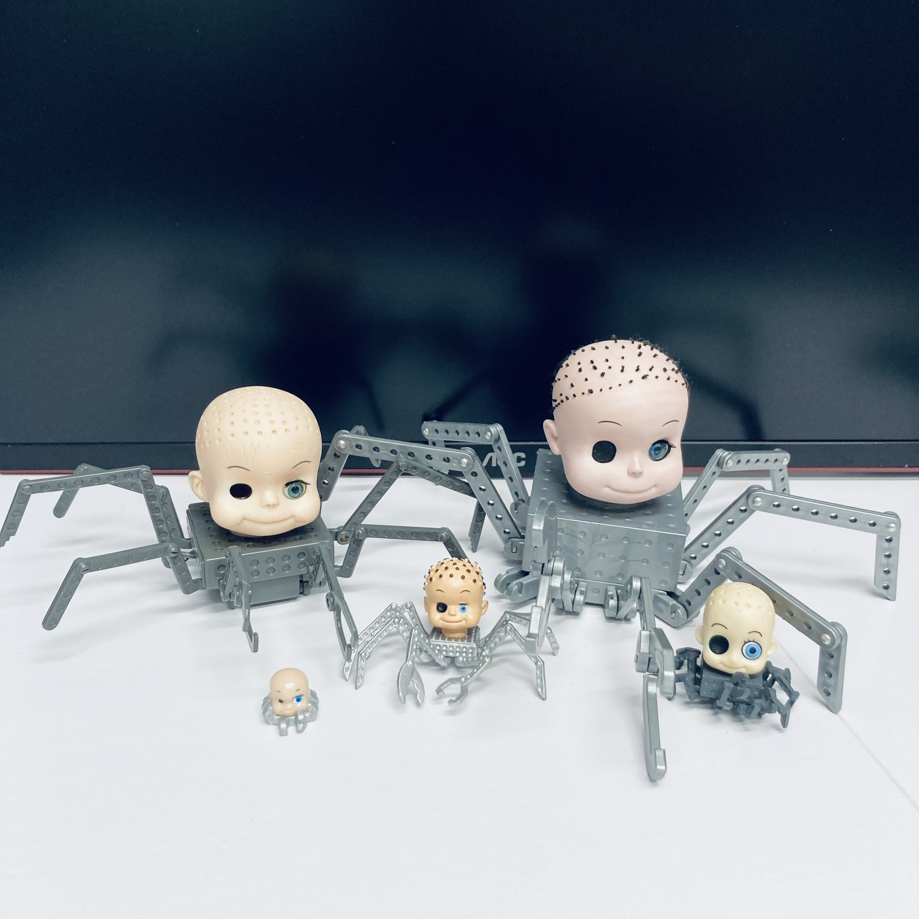 五隻baby Face Toy Story 反斗奇兵玩具總動員baby Face 蜘蛛嬰兒蜘蛛寶寶 興趣及遊戲 玩具 遊戲類 Carousell