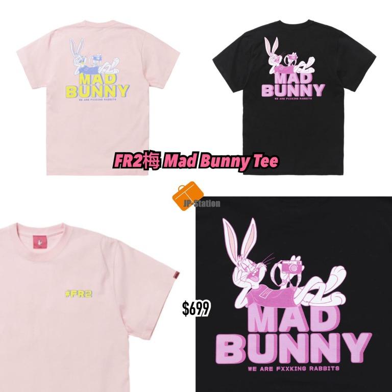 預訂FR2柳🐇 金沢限定🇯🇵 Mad Bunny Tee, 預購- Carousell
