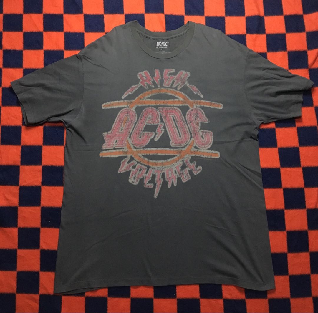 AC DC, Men's Fashion, Tops & Sets, Tshirts & Polo Shirts on Carousell