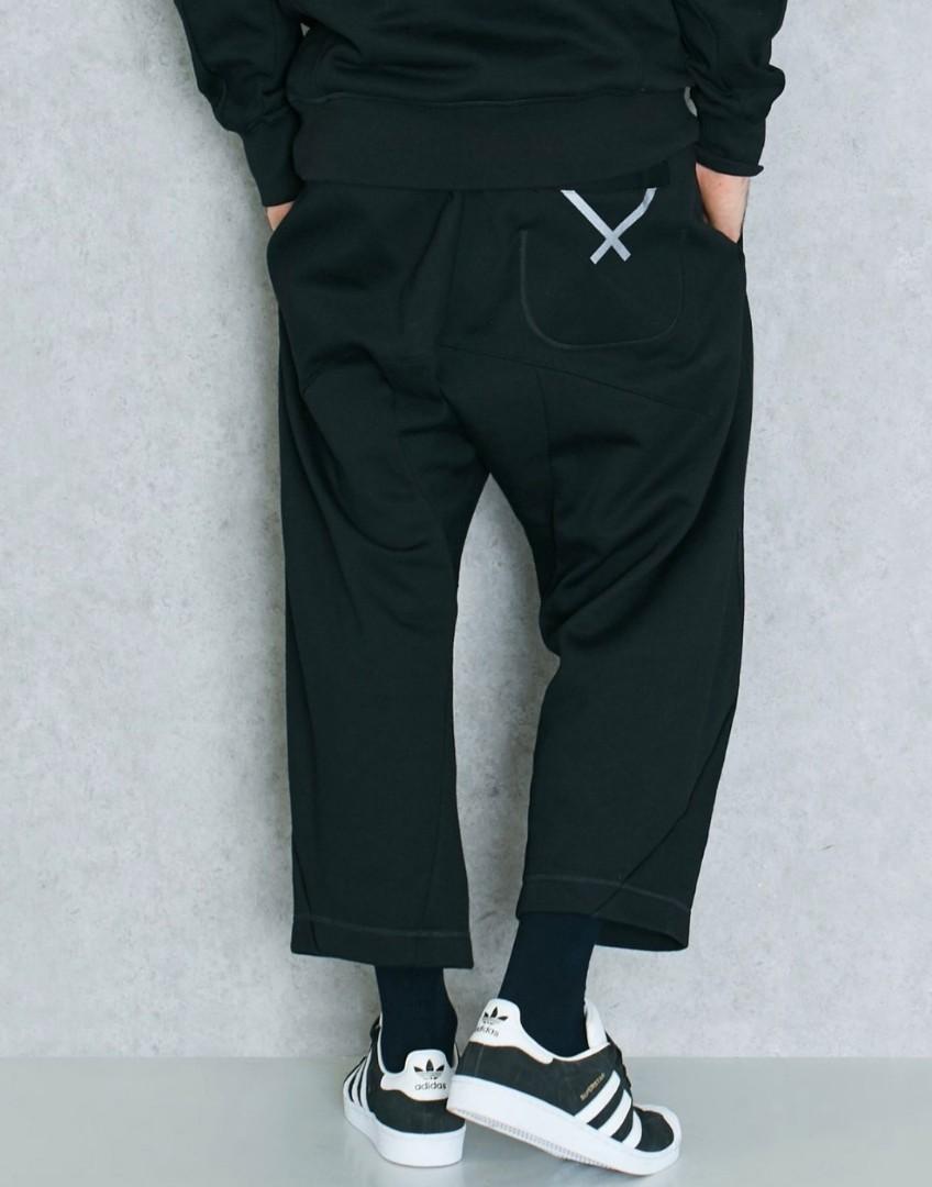Hobart Verbergen tint Adidas XBYO 7/8 Pants Black ( Mens), Men's Fashion, Bottoms, Joggers on  Carousell