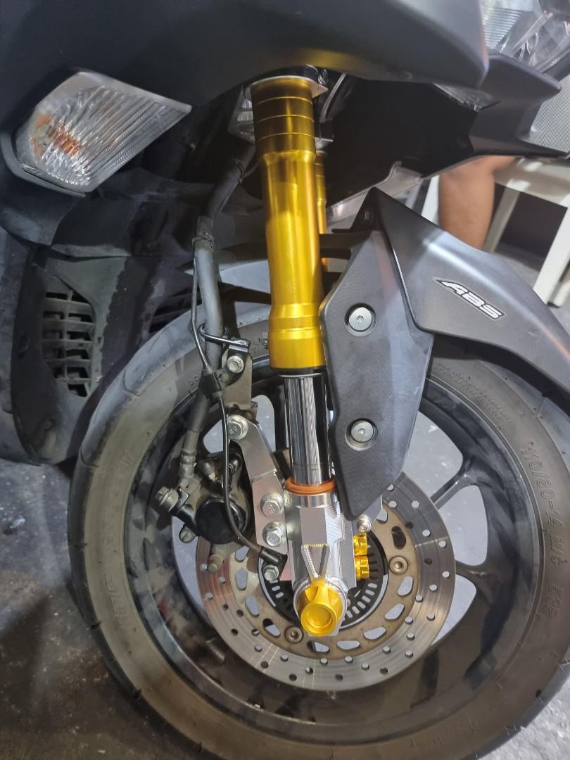 AEROX FORK INVERTED KTC, Motorcycles, Motorcycle Accessories on Carousell