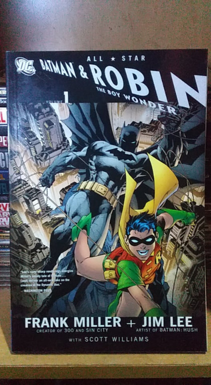 All-Star Batman and Robin, The Boy Wonder Book 1 TPB by Frank Miller and  Jim Lee - DC Comics, Hobbies & Toys, Books & Magazines, Comics & Manga on  Carousell