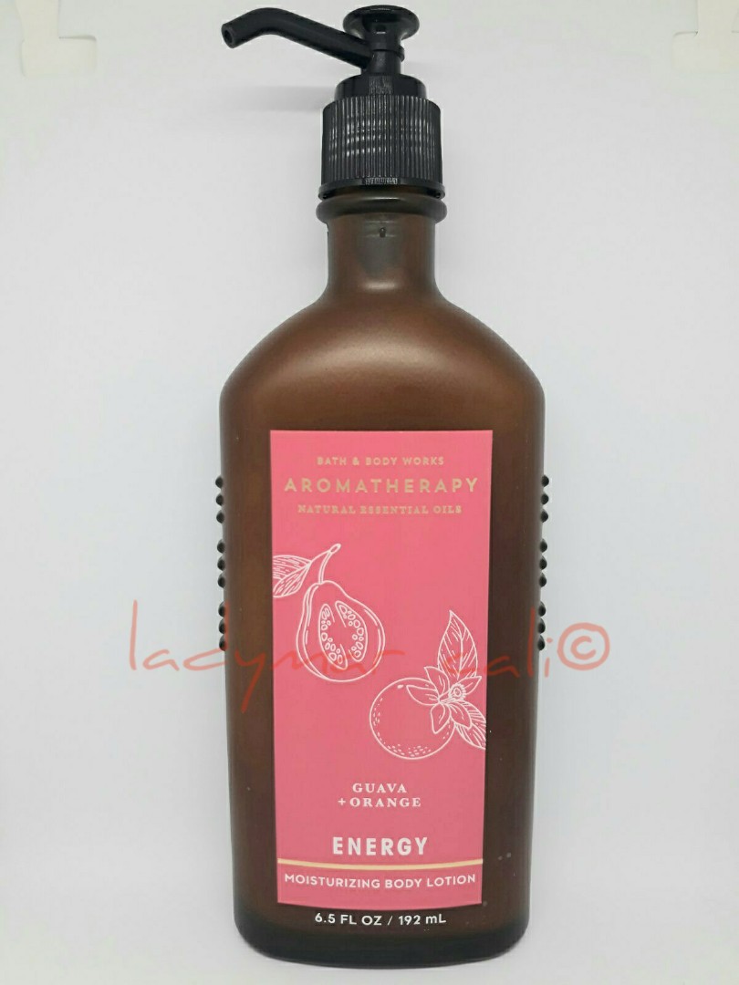 Bath & Body Works Aromatherapy "Energy" Guava Orange, Beauty & Personal