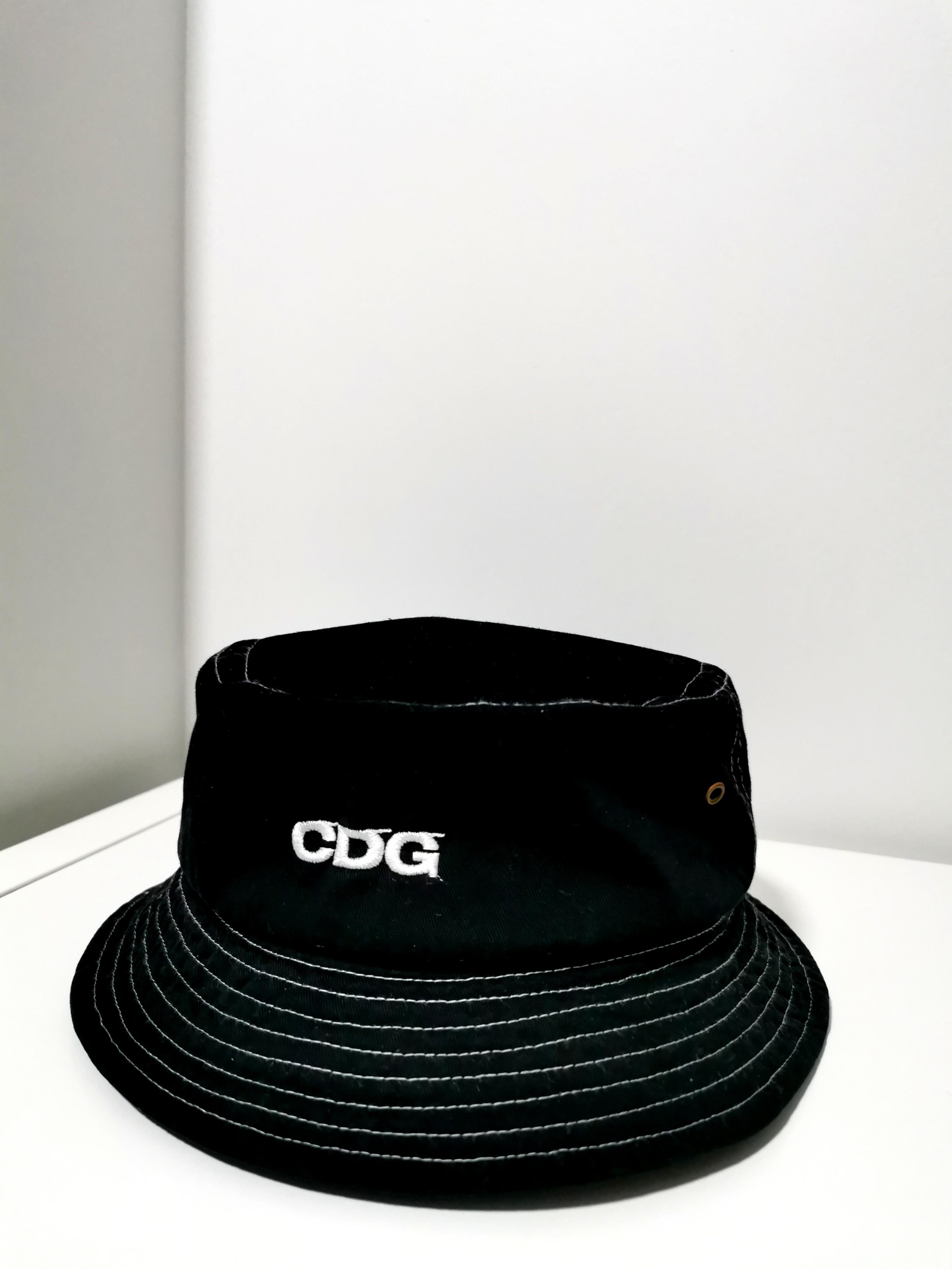 コムデギャルソンCDG GARMENT DYED HAT black 新品