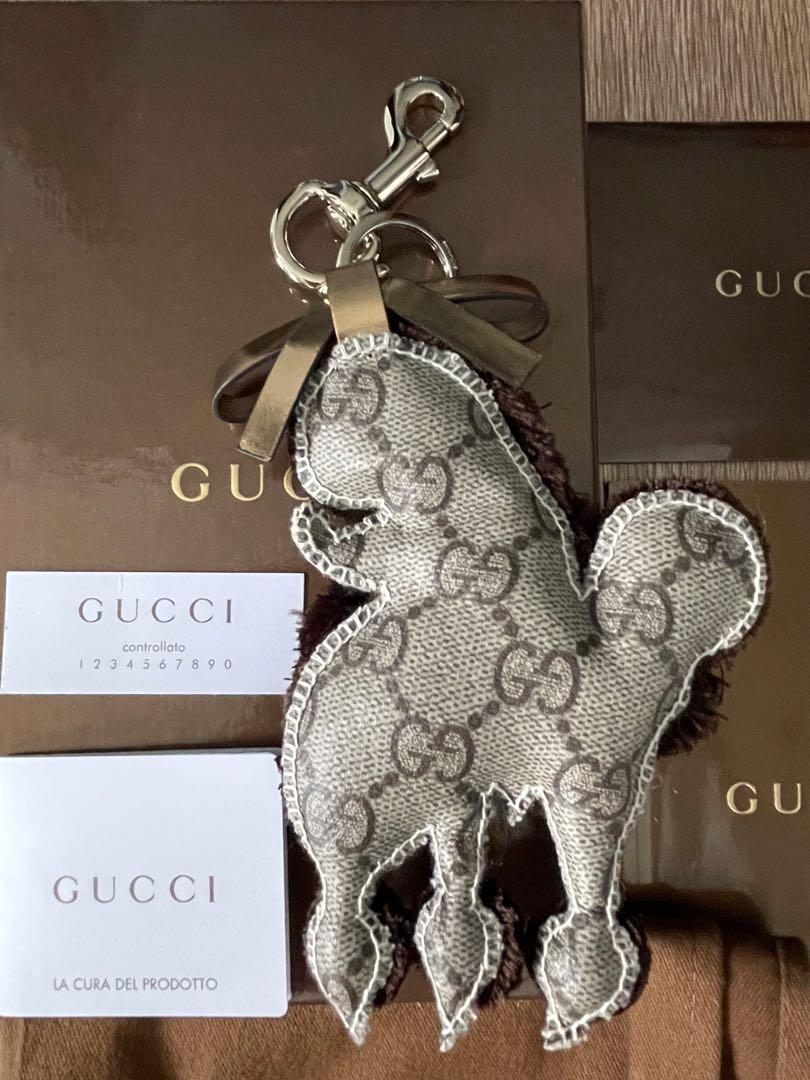 Gucci Dog Key Bag Charm
