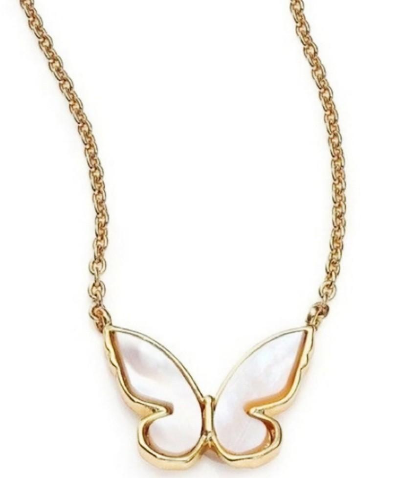 Kate spade butterfly shop necklace
