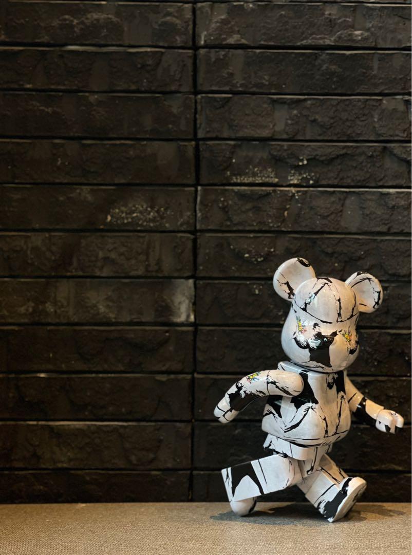 BE@RBRICK FLOWER BOMBER 100％ & 400％ Banksy Flower Bomber” from Be@rbrick - Dope! Gallery