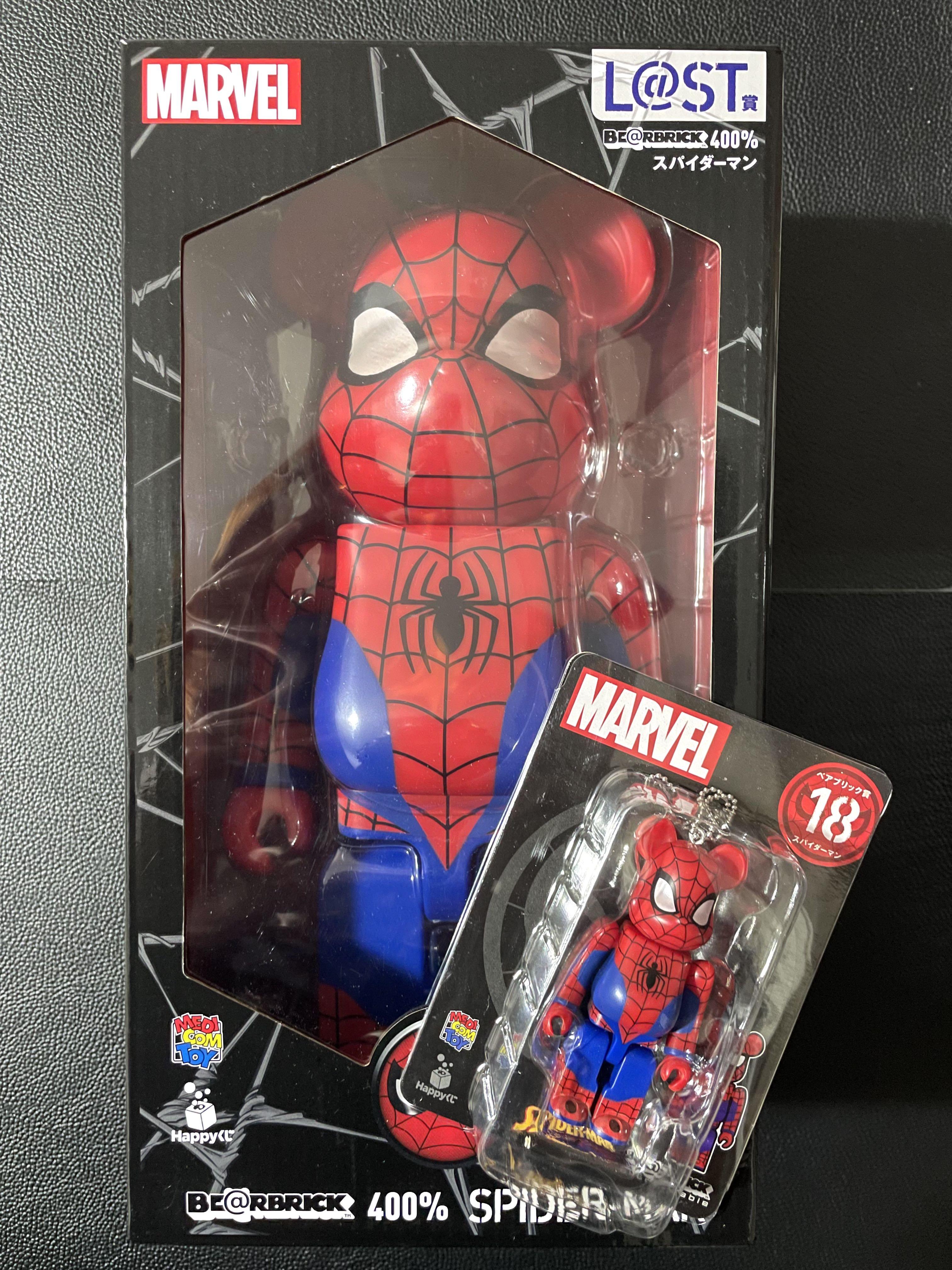 BE@RBRICK SPIDER-MAN 2099 100% 400% - 模型