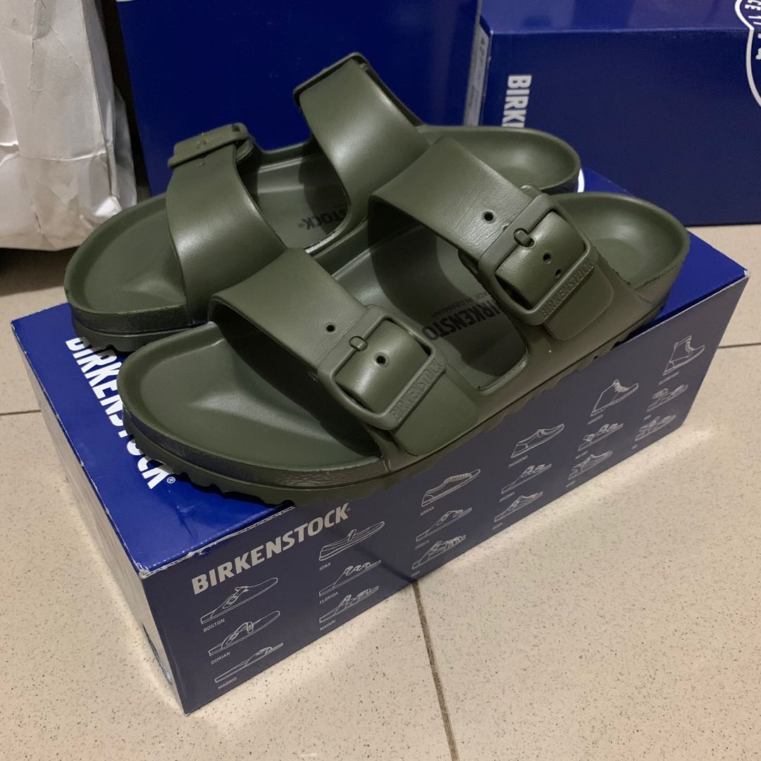 BIRKENSTOCK ARIZONA EVA KHAKI SIZE 37 