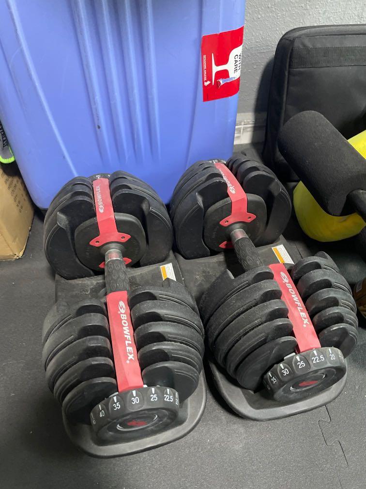 Bowflex Dumbbell Set, Sports Equipment, Exercise & Fitness, Weights