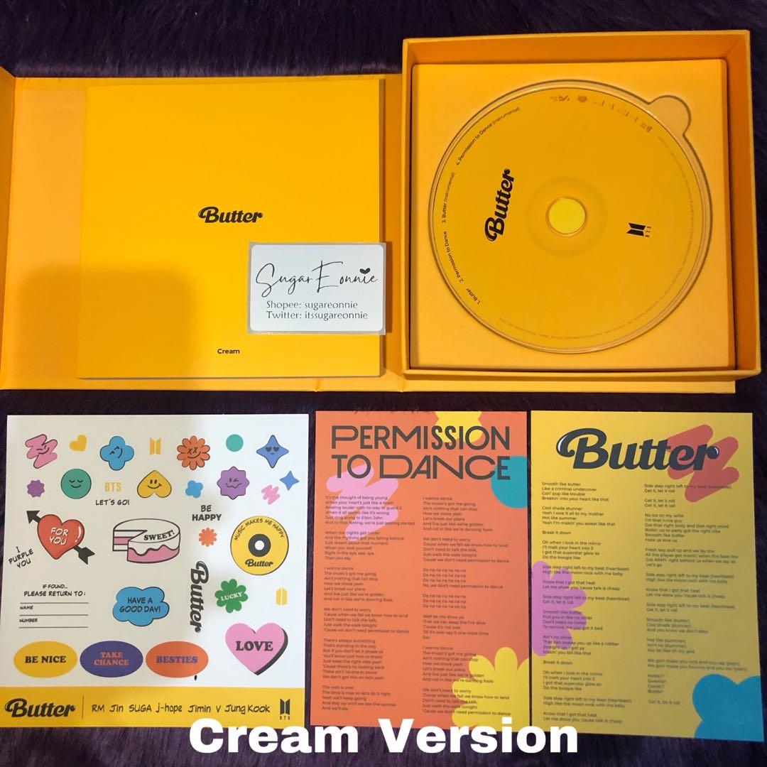 BUTTER ALBUM CREAM UNSEALED, Hobbies & Toys, Memorabilia & Collectibles