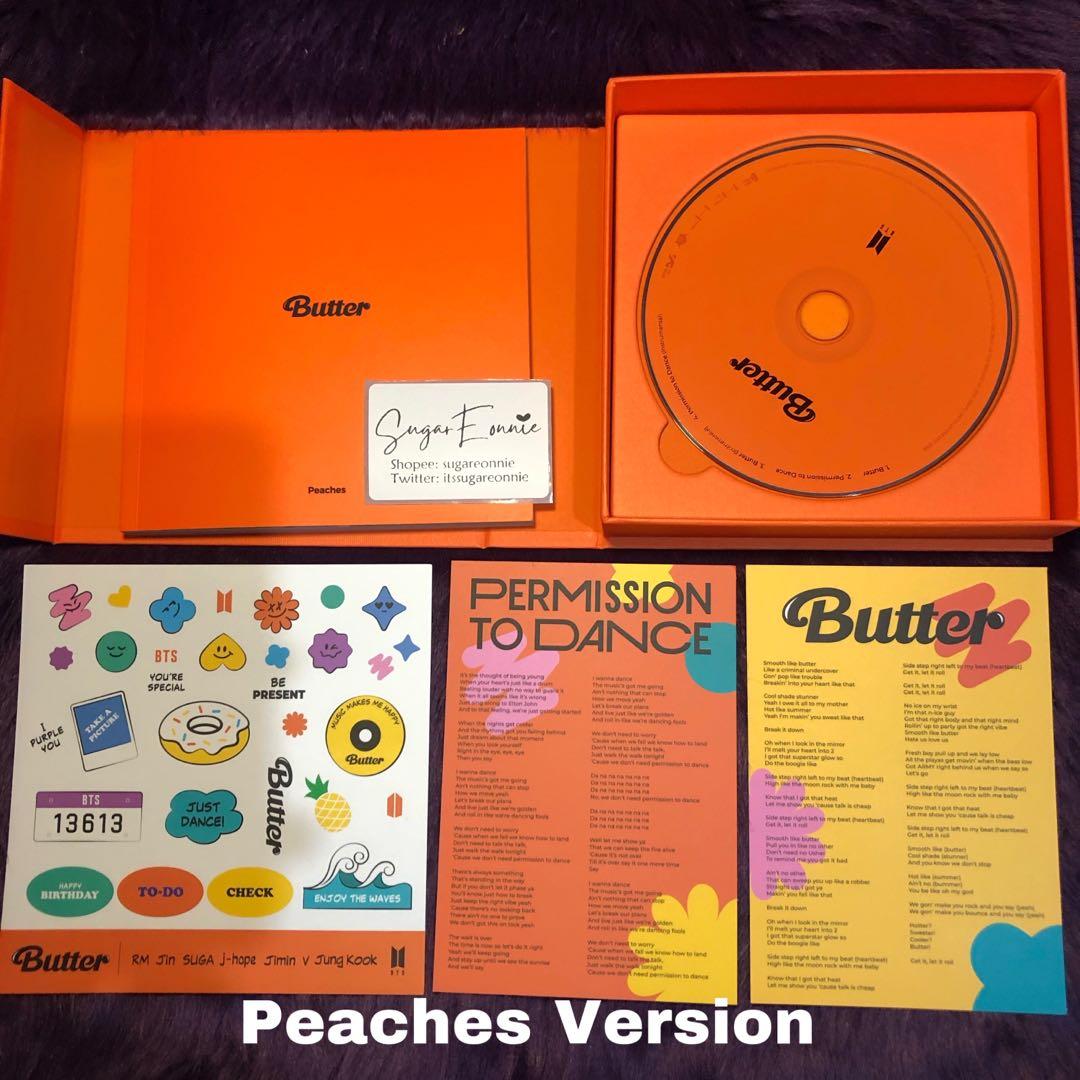 BUTTER ALBUM PEACHES, Hobbies & Toys, Memorabilia & Collectibles, K