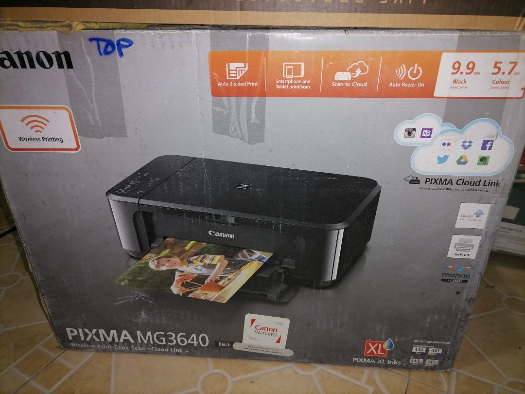 Canon pixma MG 3640, Computers & Tech, Printers, Scanners & Copiers on ...