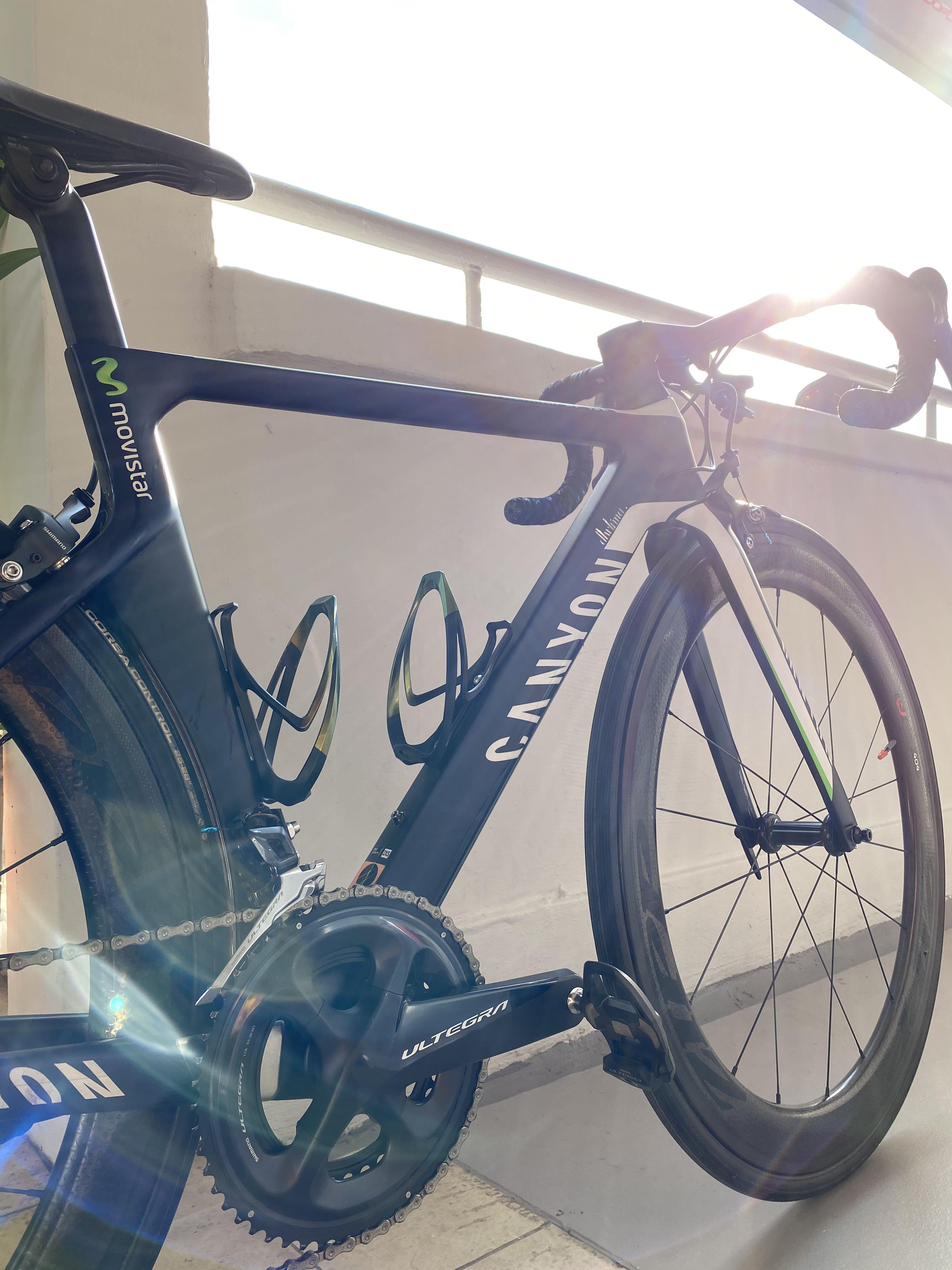 Canyon aeroad cf slx movistar hot sale